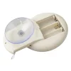 LED Csillag Ablakdísz elemes 20 cm hideg fehér kültéri/beltéri