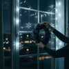 Fényfüzér 5m elemes hideg fehér 50 LED 8 fénymód kültéri/beltéri