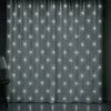 Fényháló 2x2m hideg fehér 160 LED 8 fénymód toldható kültéri/beltéri