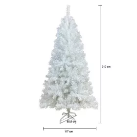 Fehér műfenyő 210 cm-es