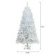 Fehér műfenyő 210 cm-es
