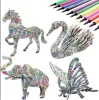 Színezhető 3D puzzle