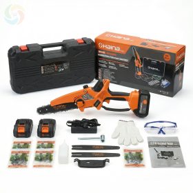   Haina Dupla Akkus Ágvágó Láncfűrész Készlet 62V 8" HM-6797