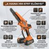 Haina Dupla Akkus Ágvágó Láncfűrész Készlet 62V 8" HM-6797