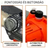 Haina HM-6819 funkciók: szerszámmentes láncfeszítés és automatikus lánckenő rendszer