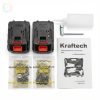 Kraftech KT/BCHS-48iPro kiegészítők: 48V akkumulátorok, pótláncok és karbantartó eszközök