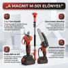 Magnit Magassági Ágvágó Láncfűrész és Metszőolló Készlet Teleszkópos Nyéllel 2db Akkuval 68V M-501