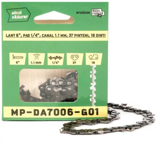 Láncfűrész pótlánc 6" (1/4", 1.1mm)