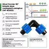 10db könyök idom csatlakozó szett csepegtető szalaghoz Micul Fermier MF-IR3033