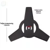 3 ágú vágókés akkumulátoros fűkaszához, szegélynyíróhoz (130mm)