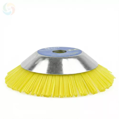 Univerzális térkőtisztítő és mohátlanító kefe fűkaszához 200x25,4 mm