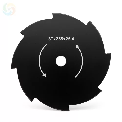 8 fogas bozótvágó tárcsa fűkaszához 8Tx255x25.4 mm