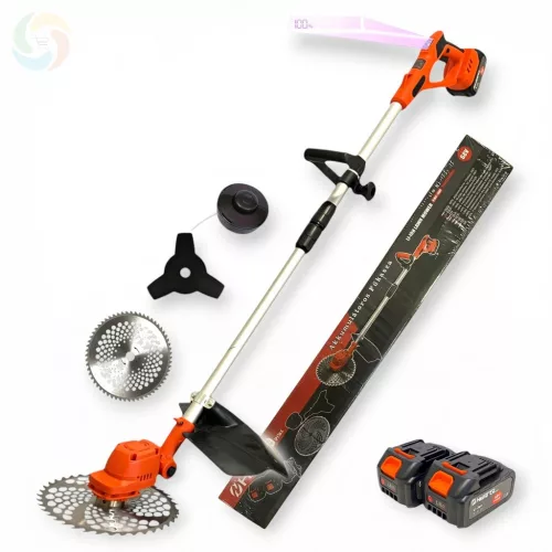 Haina Dupla Akkus Prémium Fűkasza és Bozótvágó LCD kijelzővel 68V H-BGT-1535