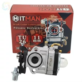 Hitman HT-ALK-346 2 ütemű fűkasza karburátor dobozzal és 11mm torokátmérővel