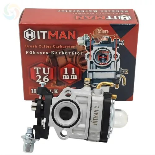 Hitman HT-ALK-346 2 ütemű fűkasza karburátor dobozzal és 11mm torokátmérővel