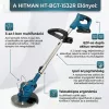 Hitman Dupla Akkus fűkasza 14 kiegészítővel 62V HT-BGT-1532R