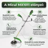 Micul Fermier PRO Max dupla akkus fűkasza szett 20V (2x4Ah Akkumulátorral) MX1011