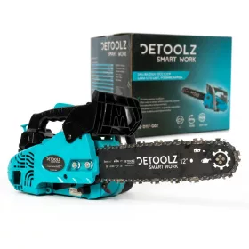  Detoolz benzines egykezes 12" láncfűrész 25 cm³ 1,2 LE DZ-D117