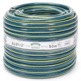   Bluebos Premium locsolótömlő 1/2" 50m 4 rétegű csavarodásmentes kertislag GF-2118