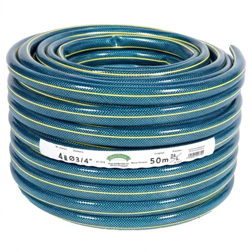 Bluebos Premium locsolótömlő 3/4" 50m 4 rétegű csavarodásmentes kertislag GF-2119