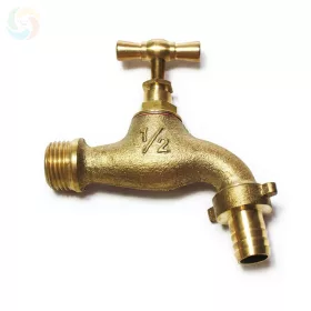   Micul Fermier sárgaréz kerti csap 1/2" tömlőcsatlakozóval GF-1273