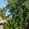 Acél teleszkópos (2,7m) permetező szár réz csatlakozókkal, állítható nyéllel 
