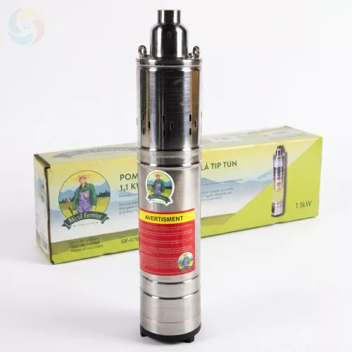 Micul Fermier Mélykúti Csigás Búvárszivattyú 1.1 kW, 3600 l/h, 80m GF-0705