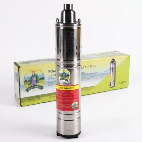 Micul Fermier mélykúti csigás búvárszivattyú 1100W, 3600 l/h, 80m GF-0705