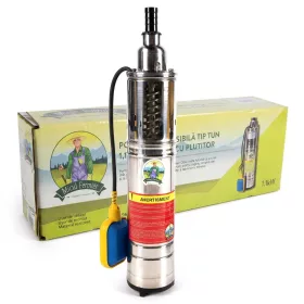   Micul Fermier mélykúti csigás búvárszivattyú úszókapcsolóval 1100W, 3600 l/h, 80m GF-0706