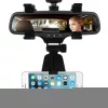 Visszapillantóra helyezhető telefontartó
