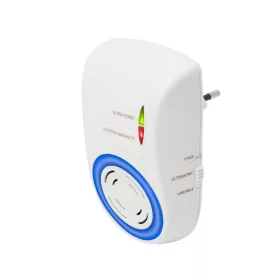   Home UH12 DualEffect rágcsálóriasztó, ultrahangos és elektromágneses, egér, patkány, fix vagy váltakozó frekvenciák, éjszakai irányfény, LED fényforrás