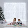 Távirányítós Micro LED Fényfüggöny USB 2x2m hideg fehér 8 fénymód kültéri/beltéri