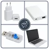 Távirányítós Micro LED Fényfüggöny USB 2x2m színes 8 fénymód kültéri/beltéri