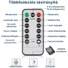 Távirányítós Micro LED Fényfüggöny USB 3x2m színes 8 fénymód kültéri/beltéri