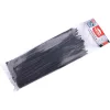 EXTOL PREMIUM kábelkötegelő 4,6×280mm 100db, EXTRA, fekete nylon; UV-, sav- és lúgálló
