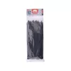 EXTOL PREMIUM kábelkötegelő 4,6×280mm 100db, EXTRA, fekete nylon; UV-, sav- és lúgálló