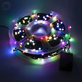   Minigömb Fényfüzér 8 fénymód 100m színes 500 LED kültéri/beltéri