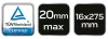 NEO TOOLS Gömbcsukló kinyomó 16 x 275mm, max. 20mm 11-801