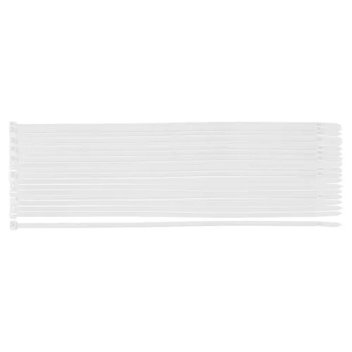 NEO TOOLS Kábelkötegelő, gyorskötöző, EXTREME, UV álló, fehér, 3,6x200mm, 100db/cs 01-654