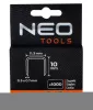 NEO TOOLS Tűzőkapocs 10mm, J típus, 1000db 16-510