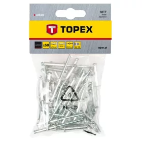 TOPEX POPSZEGECS 4.0X10, 50db 43E402