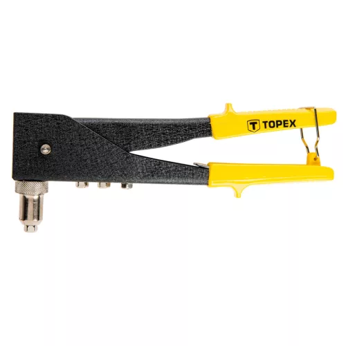 TOPEX POPSZEGECSHÚZÓ 270MM, Kétirányú fejbeállítás, 2.4, 3.2, 4.0, 4.8mm 43E712