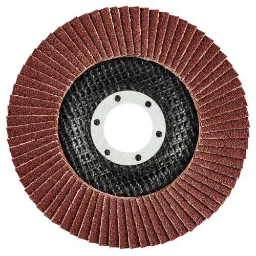 GRAPHITE Csiszolókorong lamellás 115x22.2mm, K100 fém-fa 55H984