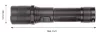 NEO TOOLS Zseblámpa tölthető, USB, 1000lum, OSRAM P9 LED, 10W 99-035
