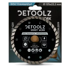   Detoolz turbo gyémántvágó korong 125mm vágáshoz DZ-CC7012