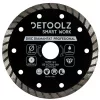 Detoolz turbo gyémántvágó korong 125mm vágáshoz DZ-CC7012