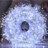 Tündér fényfüzér 30m hideg fehér 1000 LED 8 fénymód kültéri/beltéri
