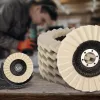 5-ös csomag 125 mm-es filc polírozó korong sarokcsiszolókhoz