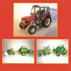 Cseh Zetor traktor papírmodell készlet