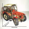 Cseh Zetor traktor papírmodell készlet